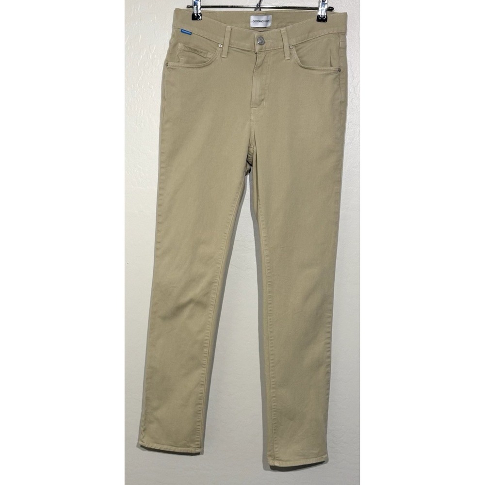 Cotton Citizen Dylan Jeans Men 30 Beige Slim Fit Stretch Made in USA Casual